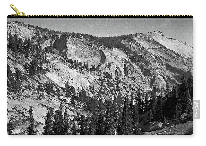 Landscapes Zip Pouch featuring the photograph Tioga Pass by John Schneider