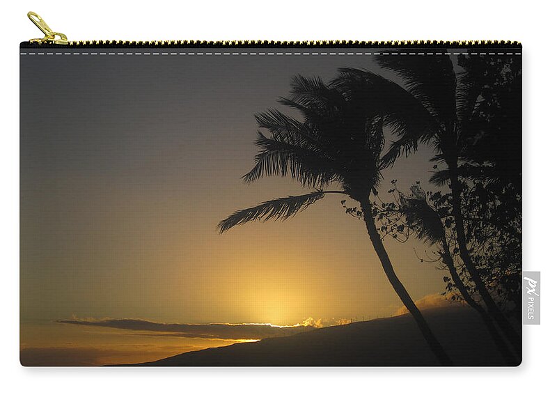 Sunset Zip Pouch featuring the photograph To Dream by Marilyn Wilson