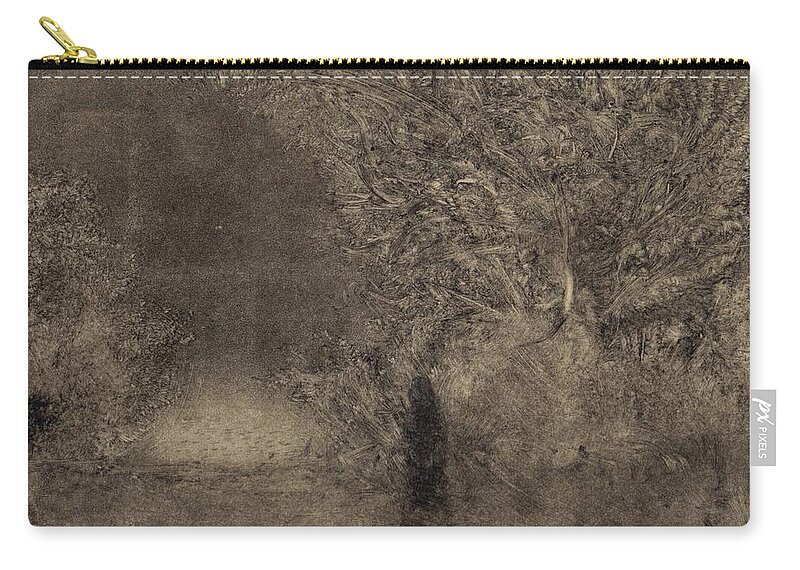 Traveler Carry-all Pouch featuring the painting To the Sea by David Ladmore