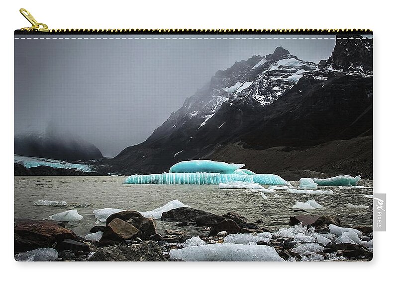 Laguna Zip Pouch featuring the photograph Torre, Bashful by Ryan Weddle