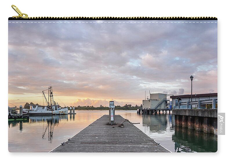 California Zip Pouch featuring the photograph Toward the Dusk by Greg Nyquist