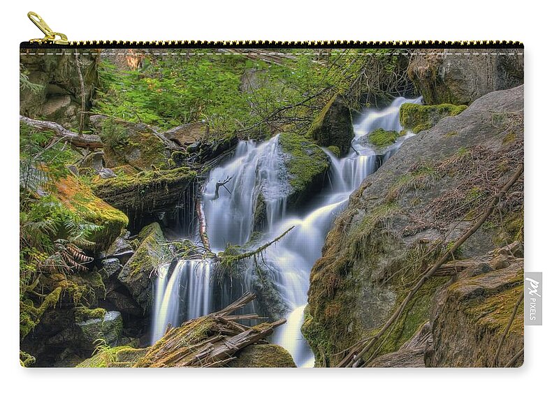 Hdr Carry-all Pouch featuring the photograph Tranquility by Brad Granger
