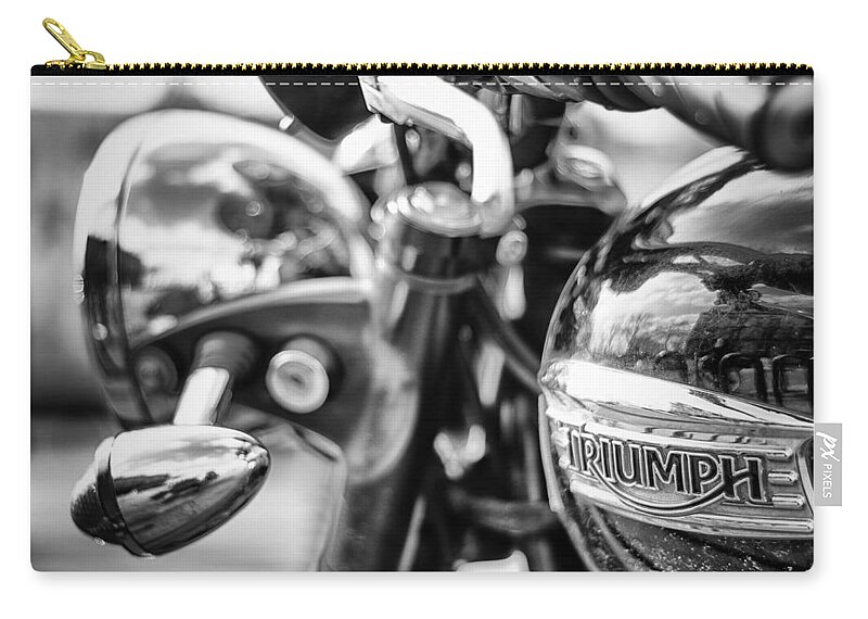 Triumph Zip Pouch featuring the photograph Triumph by Pablo Lopez