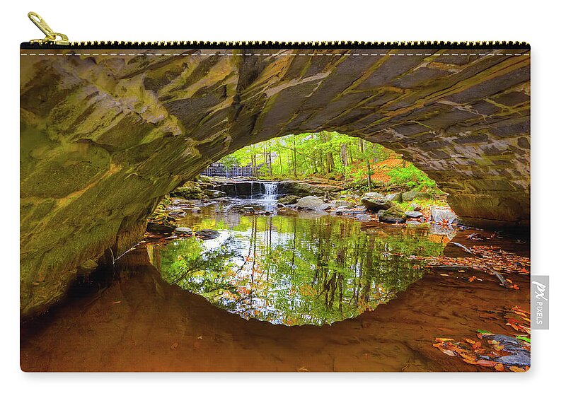 Fall Carry-all Pouch featuring the photograph Trollville by Jeff Cooper