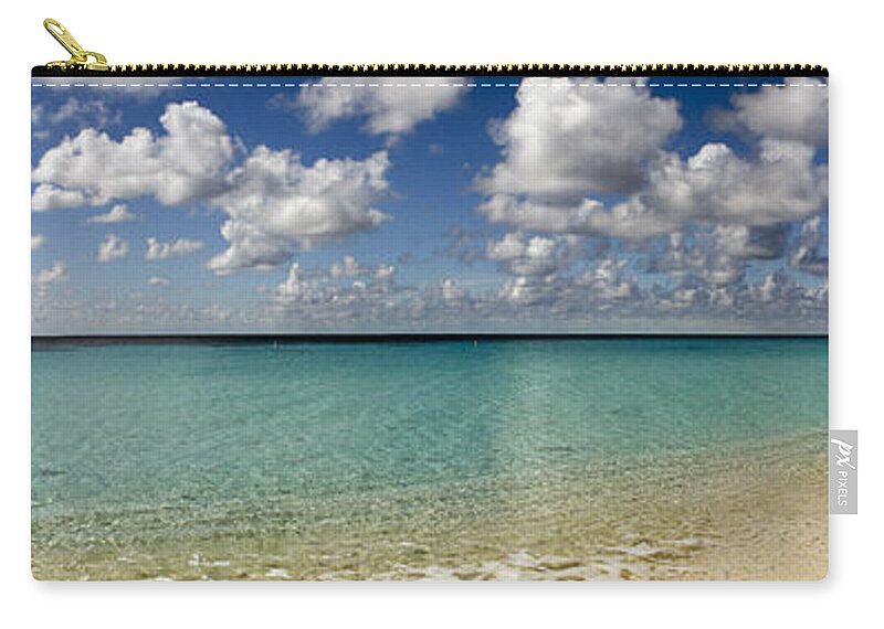 Turks And Caicos Zip Pouch featuring the photograph Turks and Caicos Caribbean by Gal Eitan