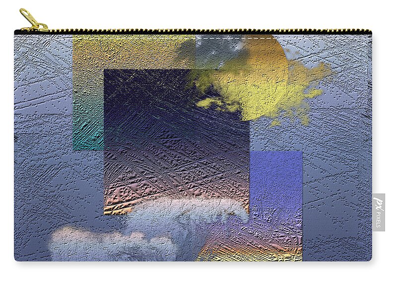 from Dusk Till Dawn Collection By Serge Averbukh Zip Pouch featuring the photograph Twilight Interrupted by Ocean Breeze by Serge Averbukh