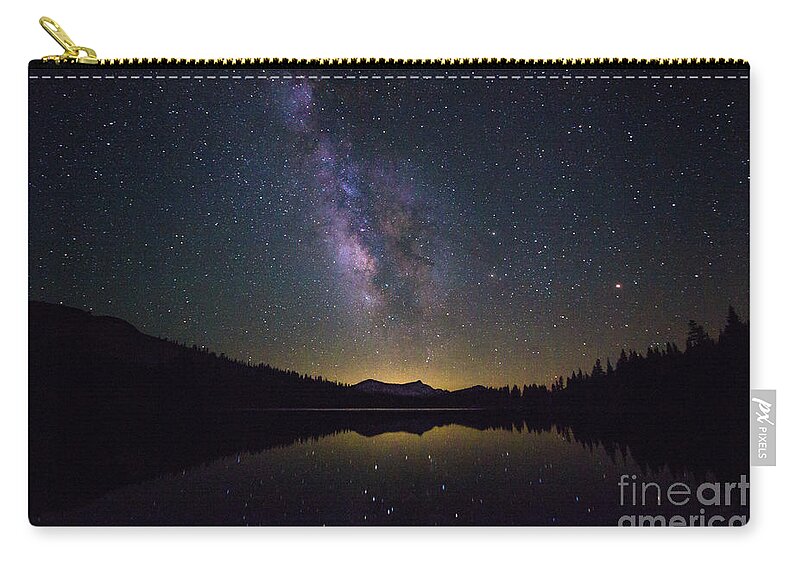 Night Zip Pouch featuring the photograph Twinkle Twinkle by Brandon Bonafede