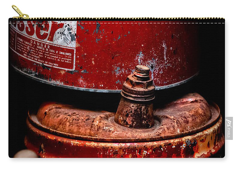 Cans Zip Pouch featuring the photograph Two Cans by Christopher Holmes
