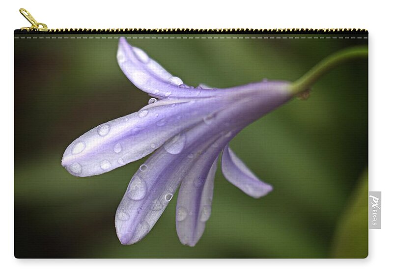 Flower Art Zip Pouch featuring the photograph Uncomplicated by Ella Kaye Dickey