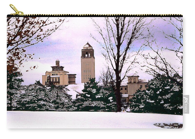 Landscape Carry-all Pouch featuring the photograph Unity Village by Steve Karol