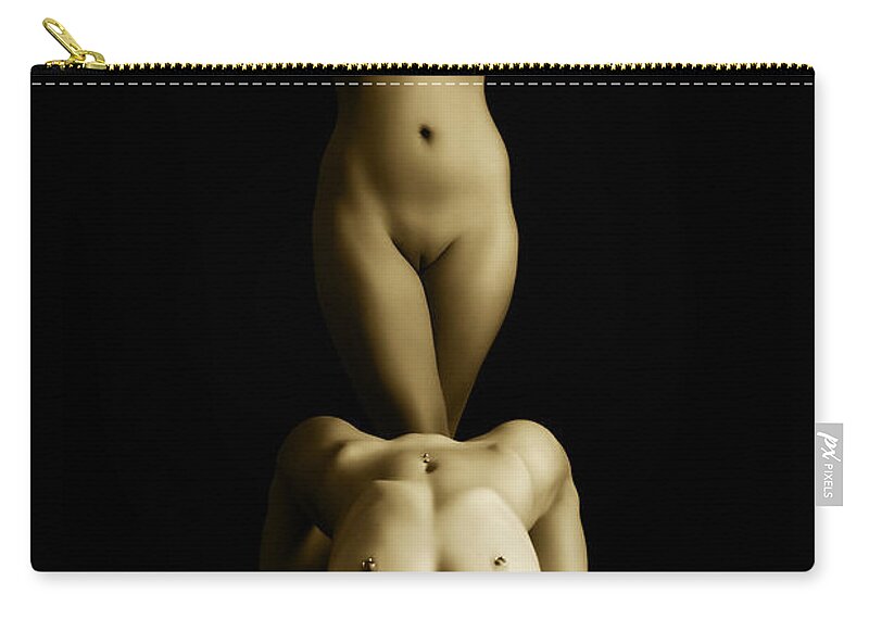 Artistic Photographs Carry-all Pouch featuring the photograph Unsighted by Robert WK Clark