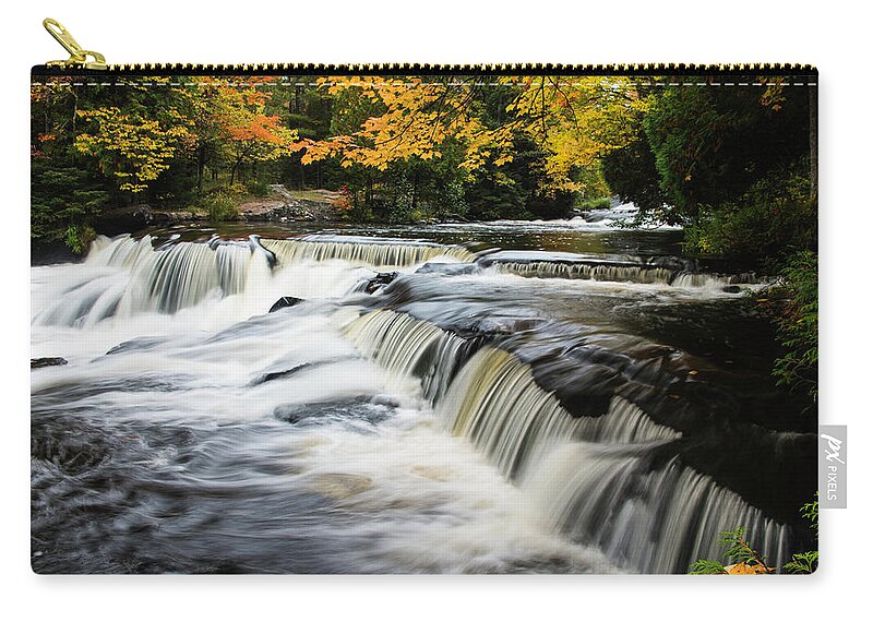 Fall Carry-all Pouch featuring the photograph Upper Bond Falls by John Roach