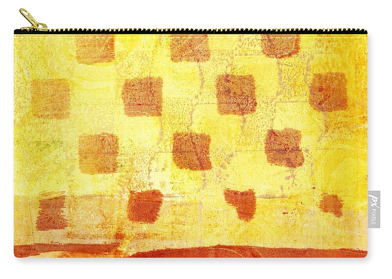 Urban Sunset Zip Pouch featuring the photograph Urban Sunset Number 4 of 4 by Carol Leigh