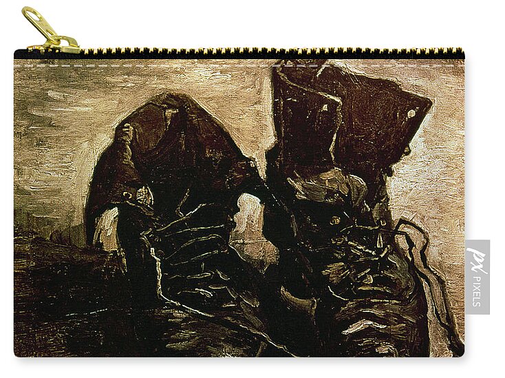 Van Gogh Boots 1886 Zip by Granger Small (6" x - Pixels Merch