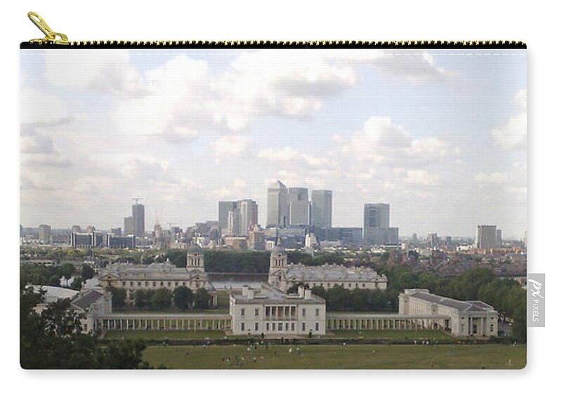 Photography Zip Pouch featuring the photograph View from Greenwich 1 by Francesca Mackenney