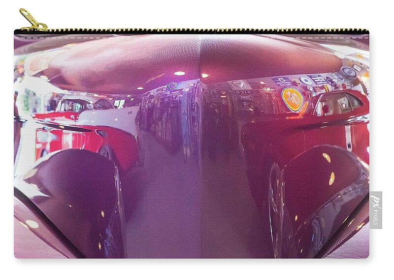 Reflections Zip Pouch featuring the photograph Vintage Reflections by Jeanne May