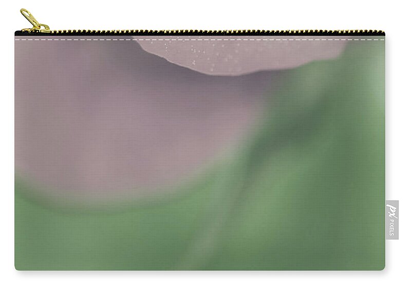 Violetta Zip Pouch featuring the photograph Violetta by The Art Of Marilyn Ridoutt-Greene