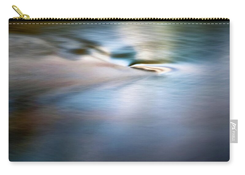 River Zip Pouch featuring the photograph Waiting for the River by Scott Norris