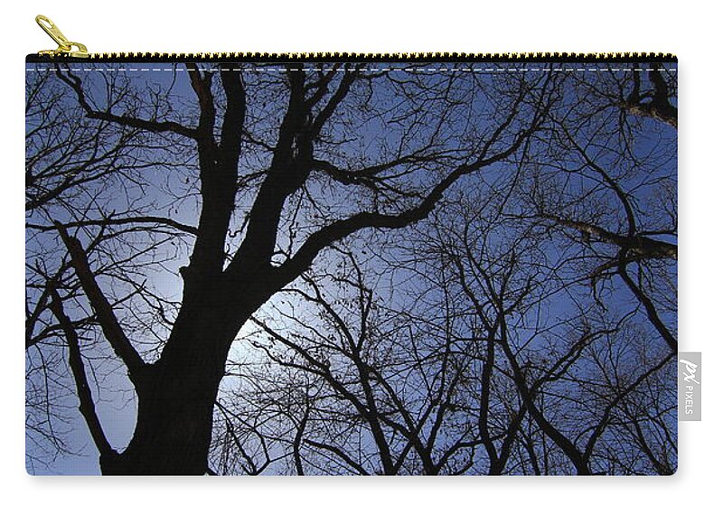  Zip Pouch featuring the photograph Walking to the Light #1 by Rick Rauzi