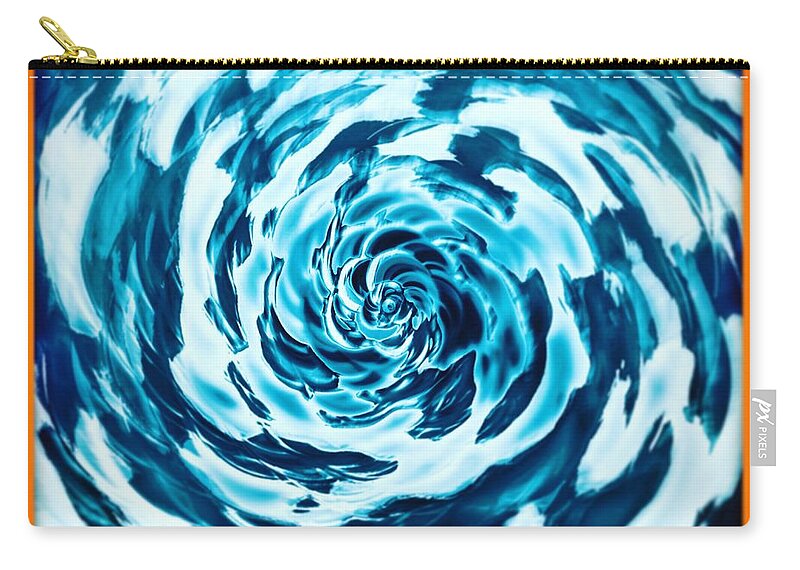 Wallpaper Carry-all Pouch featuring the photograph Wallpaper 34 by Marko Sabotin