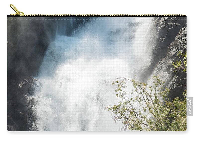 2017 Zip Pouch featuring the photograph Wangi Falls during wet season by Andrew Michael