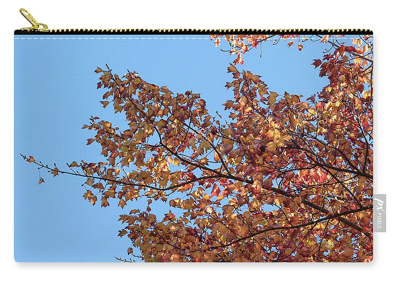 Warm Shimmer Zip Pouch featuring the photograph Warm Shimmer - by Julie Weber