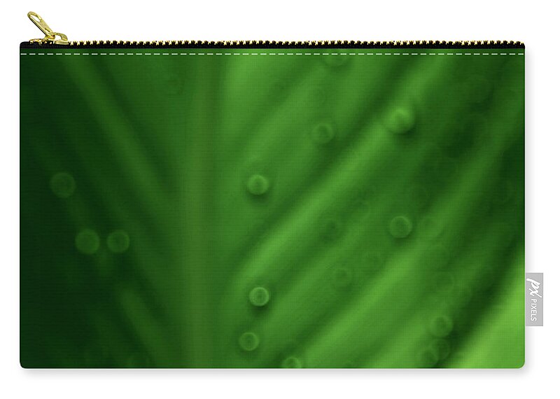Leaf Zip Pouch featuring the photograph Warts by Donna Blackhall