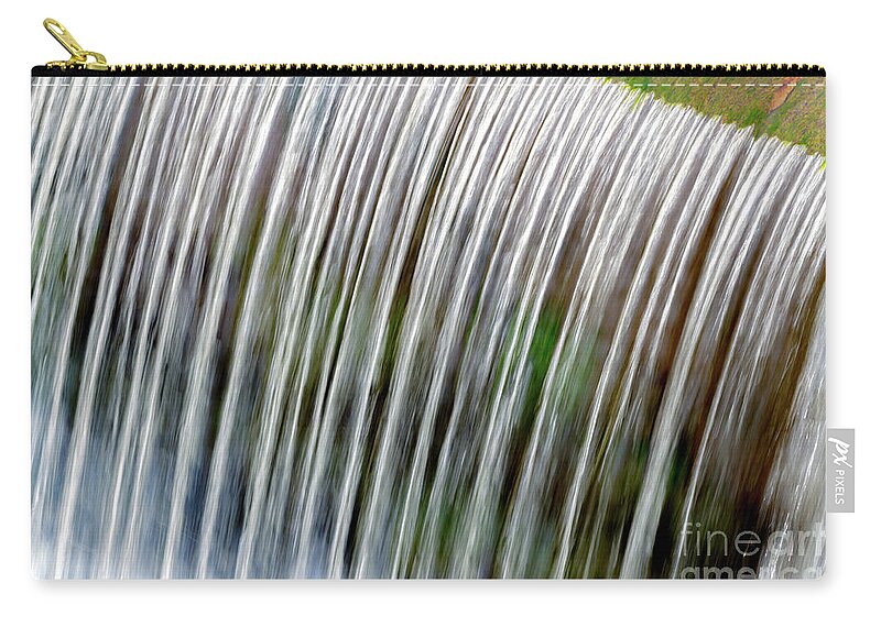 Water Zip Pouch featuring the photograph Water Power by William Norton