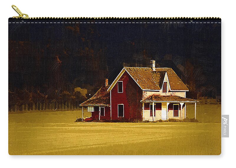 House Zip Pouch featuring the photograph Wee House by Monte Arnold