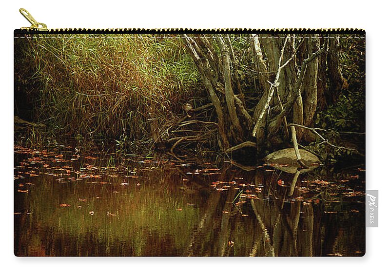 Cindi Ressler Zip Pouch featuring the photograph Weeping Branch by Cindi Ressler