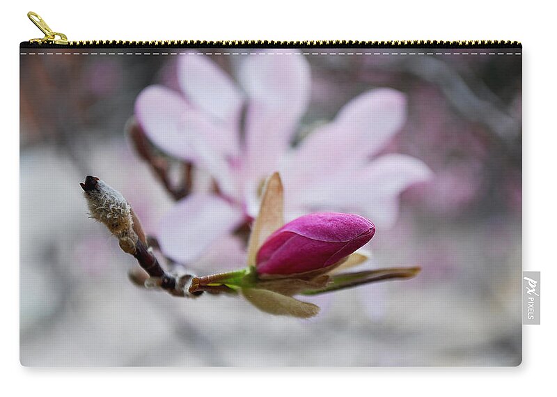 Becky Furgason Zip Pouch featuring the photograph #weexistonmanylevels by Becky Furgason