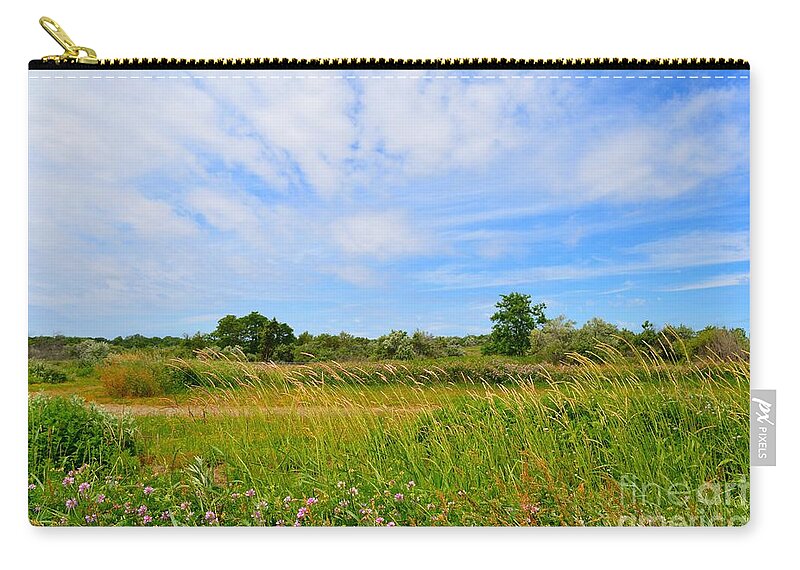 Landscape Carry-all Pouch featuring the photograph Where Birds Fly by Dani McEvoy