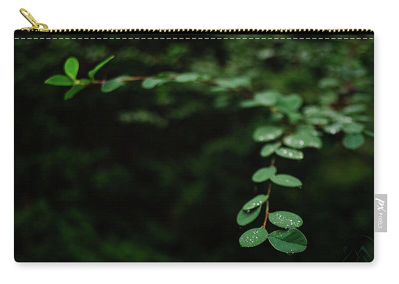 Leaves Zip Pouch featuring the photograph Outreaching by Gene Garnace