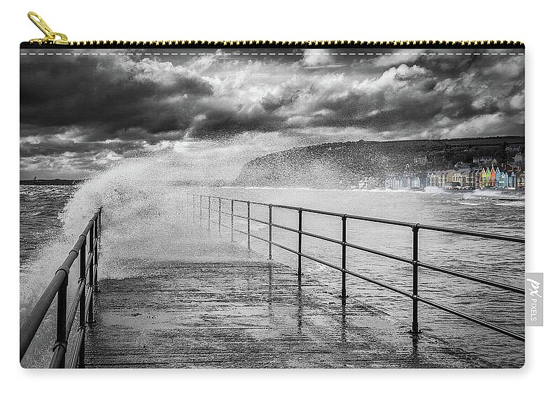Whitehead Carry-all Pouch featuring the photograph Whitehead with a splash of colour by Nigel R Bell