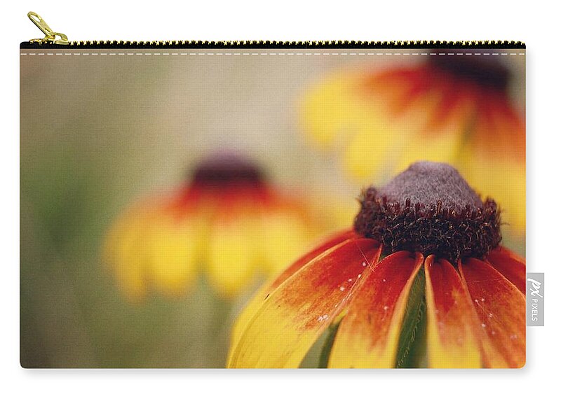 Wildflowers Zip Pouch featuring the photograph Wildfire Wildflowers by Holly Ross