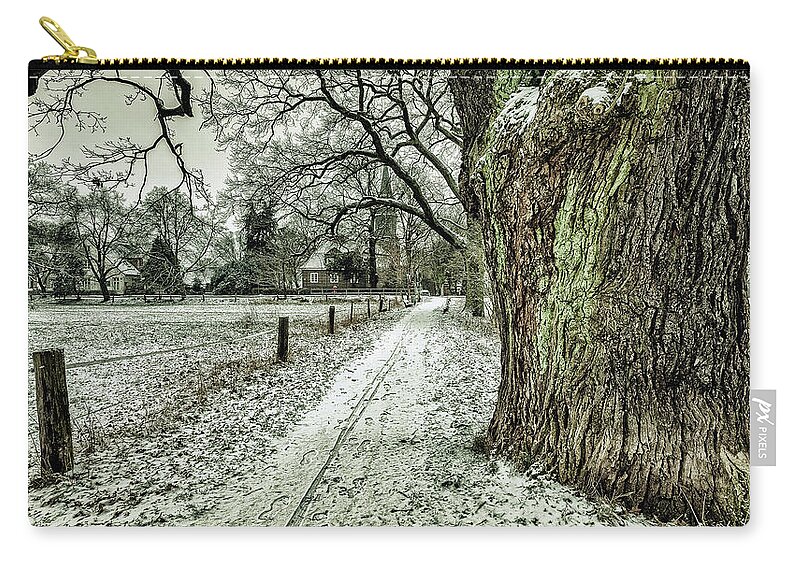 Winter Zip Pouch featuring the photograph Winter Day by Mountain Dreams