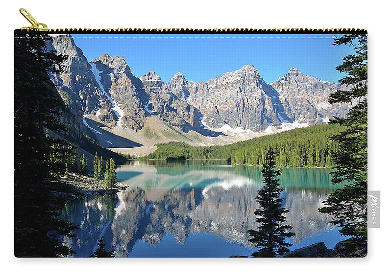 Jigsaw Puzzle Zip Pouch featuring the photograph Wish You Were Here by Carole Gordon