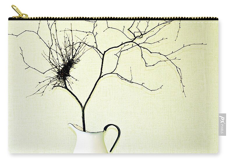 Witches' Broom Zip Pouch featuring the photograph Witches' Broom by Jarmo Honkanen