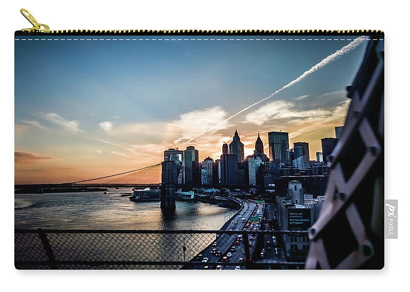 Catalog Zip Pouch featuring the photograph Would You Believe by Johnny Lam