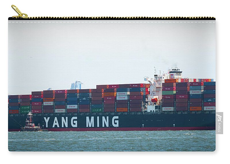 Yang Ming Zip Pouch featuring the photograph Yang Ming by Kenneth Cole