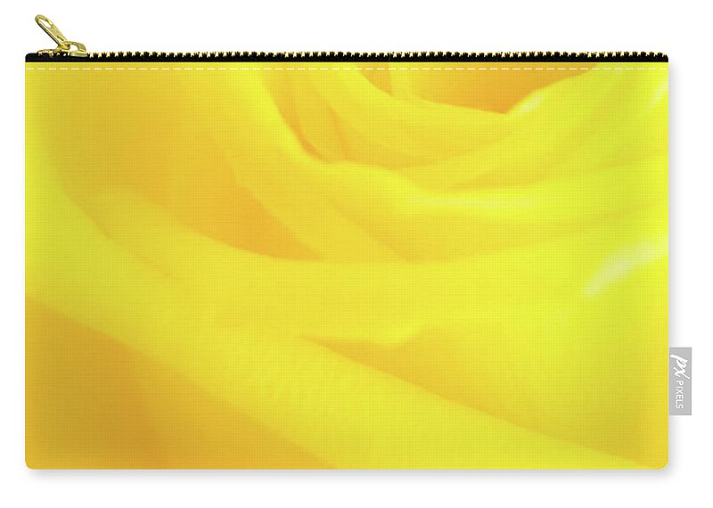 Yellow Carry-all Pouch featuring the photograph Yello Rose by Andy Myatt