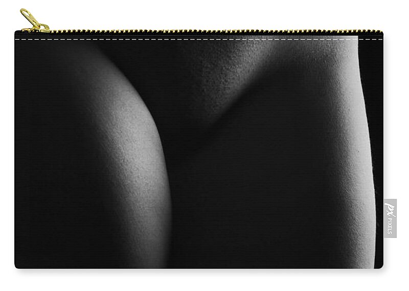 Artistic Photographs Zip Pouch featuring the photograph Yin yang by Robert WK Clark