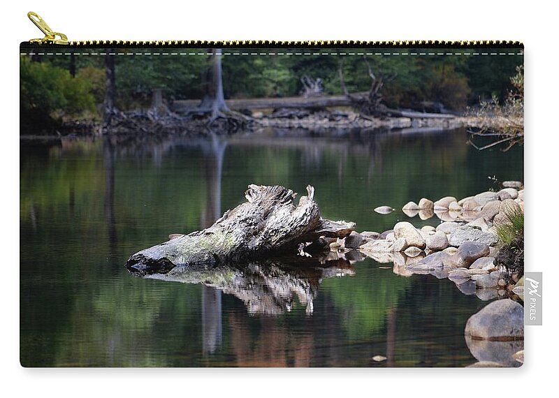 Lake Zip Pouch featuring the photograph Yosemite In October by Alex King