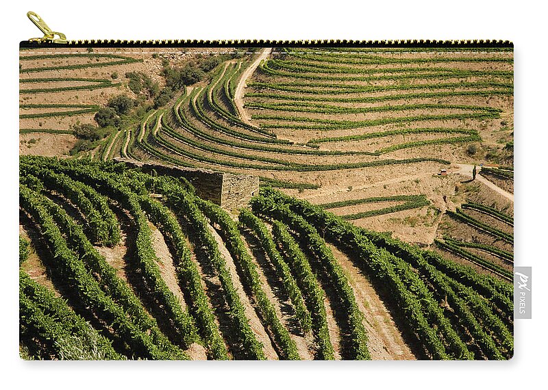 Douro River Zip Pouch featuring the photograph Douro Valley #1 by Luisportugal