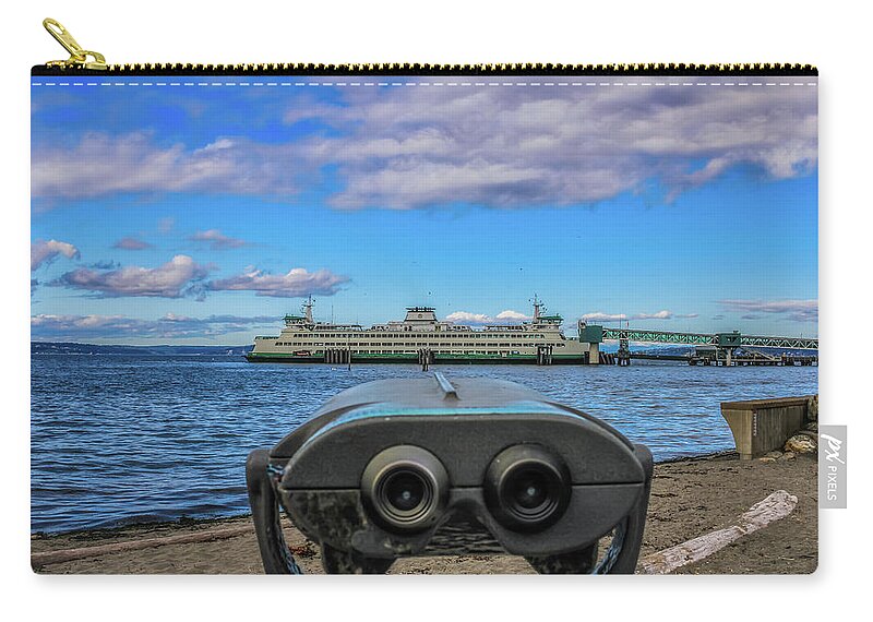 Beach Carry-all Pouch featuring the photograph Edmonds Beach by Anamar Pictures