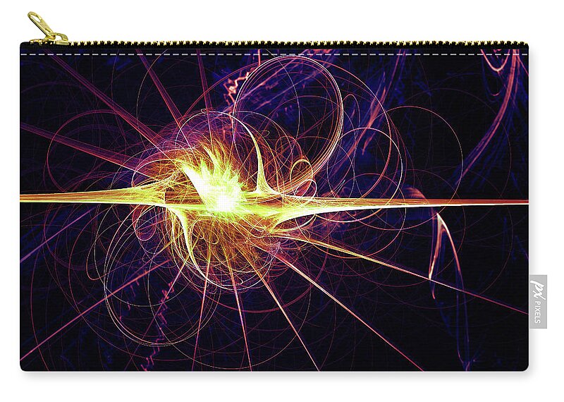 Curve Zip Pouch featuring the photograph Energy #1 by Duncan1890