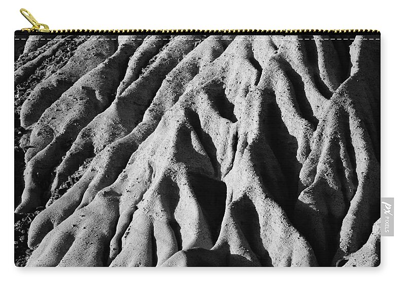 Red Rock Canyon Zip Pouch featuring the photograph Erosion Detail Red Rock Canyon #1 by Brett Harvey