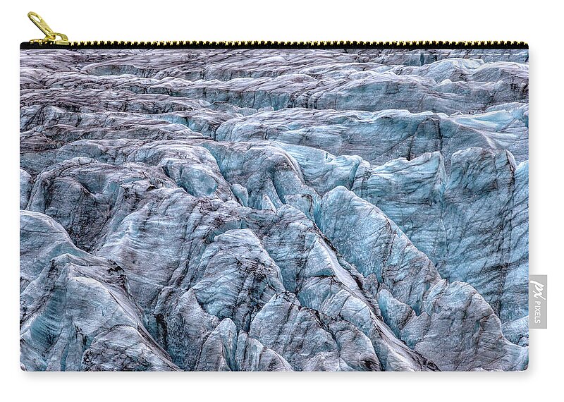 Drone Carry-all Pouch featuring the photograph Iceland Glacier by David Letts
