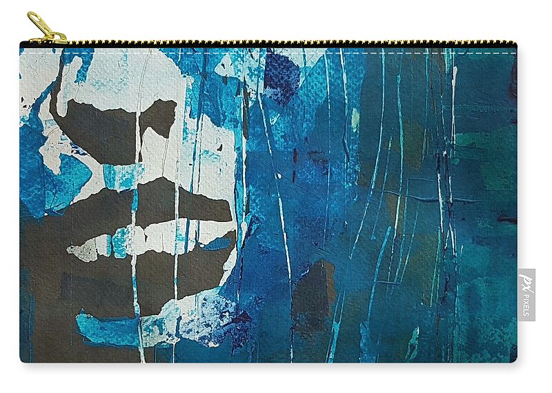 Women Zip Pouch featuring the painting I'll Never Fall In Love Again #2 by Paul Lovering