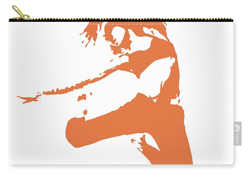 Figurative Carry-all Pouch featuring the painting In Motion I by Ethan Harper